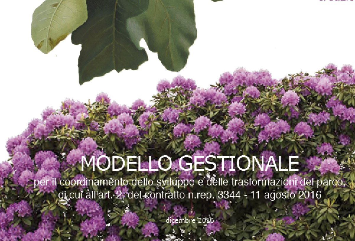 Modello gestionale Orto Botanico Villa Olmo