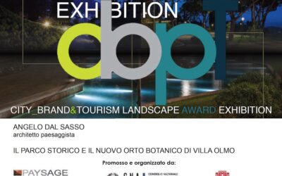 CityBrand&Tourism Landscape Award Exhibition, Myplant&Garden, 20 febbraio 2019, Rho Fiera.