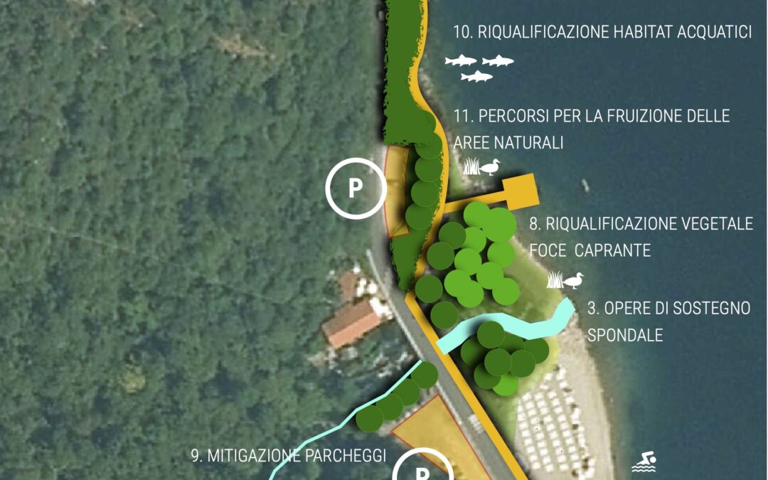Riqualificazione ambientale e paesaggistica degli spazi del Comune di Valbrona sulle rive del Lago di Como.